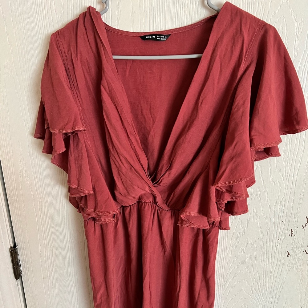 Dress Top Low cut SHEIN Size 6-8